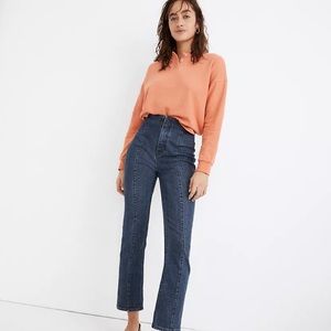 Madewell Jeans Slim Demi-Boot Jeans Seamed Tencel